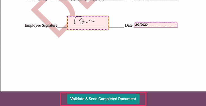 Odoo image and text block