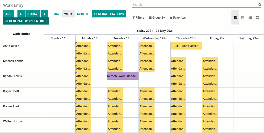 Odoo image and text block